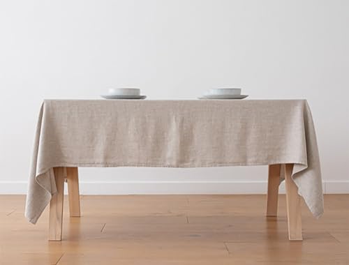Fennco Styles Classic Everyday Design Solid Color Tablecloth