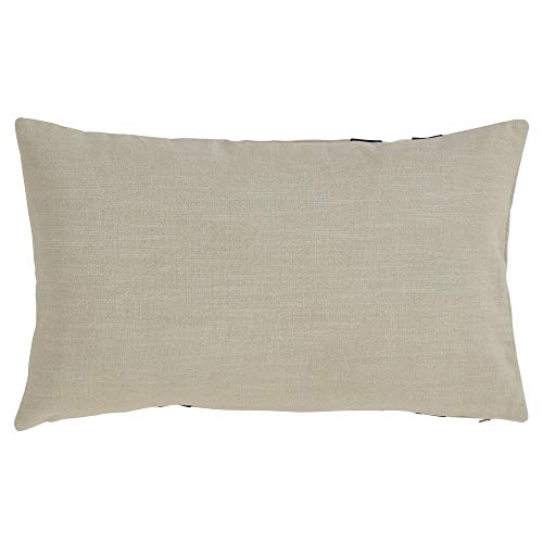 Fennco Styles Luxury Classic Panel Design Soft Cotton Down Filled Throw Pillow – Timeless Design Cushion for Bed, Couch, Sofa, Home Décor, Holidays, Housewarming