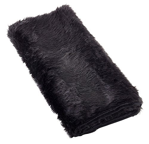 Fennco Styles Juneau Faux Fur Throw Blanket - 50" W x 60" L