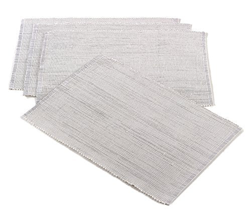 Fennco Styles Astrid Shimmering Design Ribbed Table Runner 13" W X 54" L - White 100% Cotton Table Cover for Dining Table, Weddings, Family Gatherings and Special Events