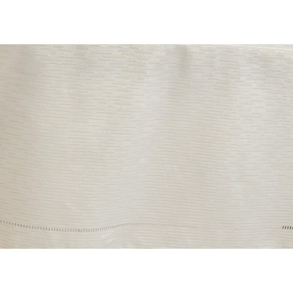 Fennco Styles Linette Shimmering Hemstitched Table Runner