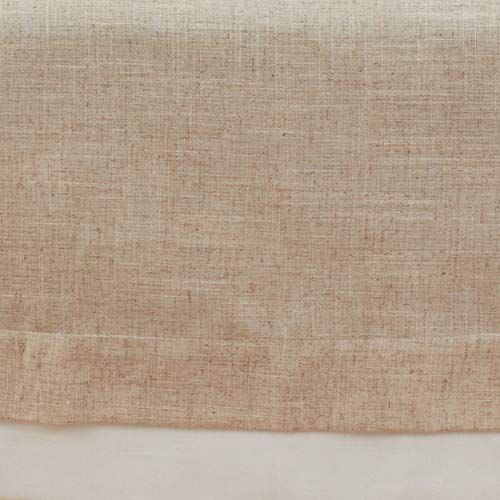 Fennco Styles Moldura Collection Classic Double Layer Linen Blend Table Linens – Table Linens for Banquets, Wedding, Special Events and Home Décor