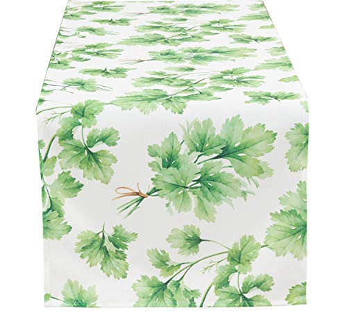 Fennco Styles Decorative Multi Leaf Printed Tablecloth