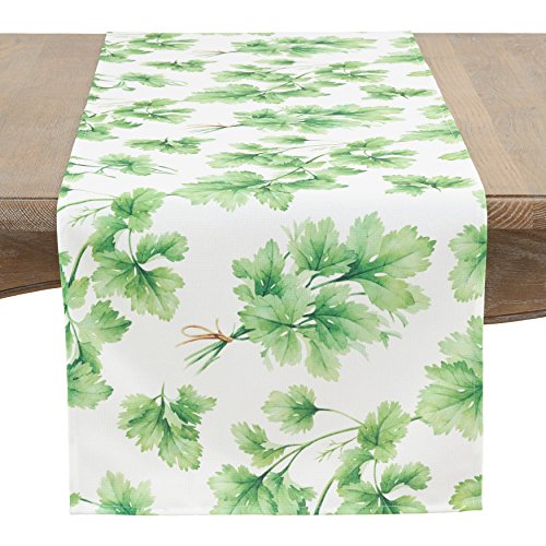 Fennco Styles Decorative Multi Leaf Printed Tablecloth