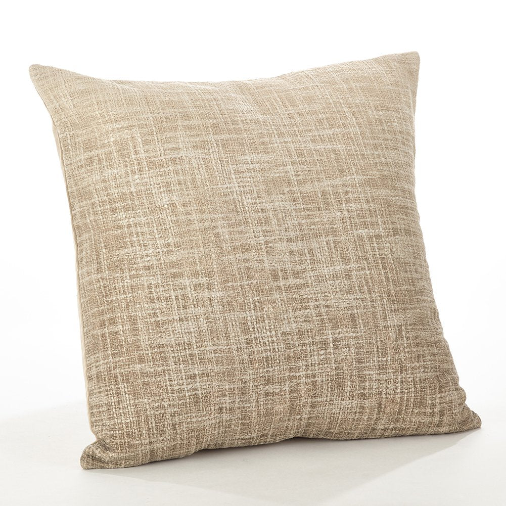 Fennco Styles Lancaster Collection Ombré Design Down Filled Cotton Throw Pillow - 3 Colors - 2 Sizes