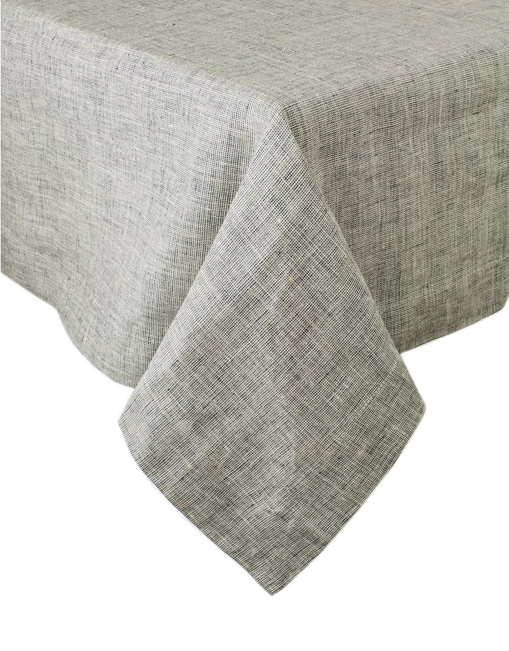 Fennco Styles Classic Heavy Denier Tablecloth, 100% Linen