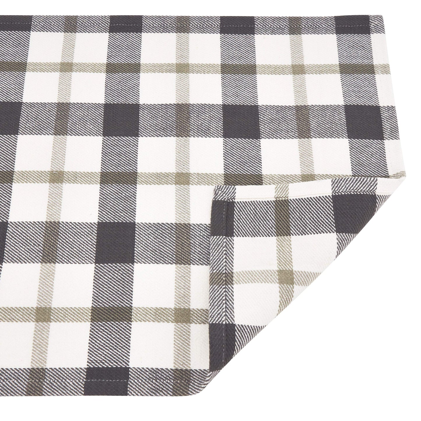 Fennco Styles Classic Plaid Design Tabletop Collection