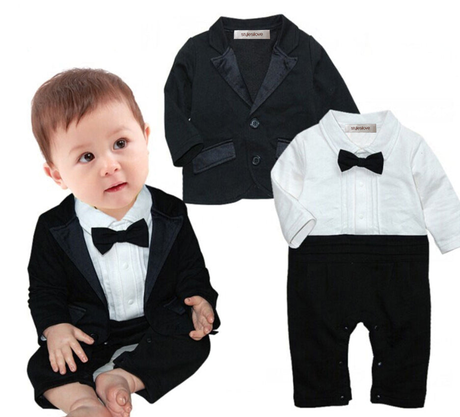 Tuxedo romper sales